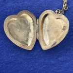 Vintage 9ct 375 Yellow Gold Heart Locket with 30” 9ct Gold Chain – Engraved “I Will Love You More Tomorrow Than Today”